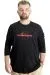 Big Size Mens T-Shirt Explore Further 23098 Black