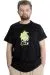Big Size Mens T-Shirt DOIT AGAIN 23100 Black