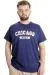 Big Size Mens T-Shirt CHICAGO 23105 Indigo