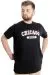 Big Size Mens T-Shirt CHICAGO 23105 Black