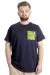 Big Size Mens T-Shirt OUTSIDE 23106 Navy Blue