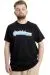 Big Size Mens T-Shirt YOUTHFUL 23107 Black