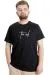 Big Size Mens T-Shirt THE END 23108 Black