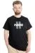 Big Size Mens T-Shirt PAUSE 23109 Black