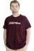 Big Size Mens T-Shirt DENIM 23115 Plum