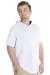 Big Size Mens T-Shirt Hoodie 23118 White