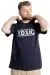 Big Size Mens T-Shirt Hoodie TOXIC 23119 Navy Blue