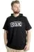 Big Size Mens T-Shirt Hoodie TOXIC 23119 Black