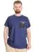 Big Size Mens T-Shirt CHNGYRMD 23123 Indigo