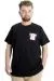Big Size Mens T-Shirt LIVE OR DIE 23124 Black
