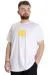 Big Size Mens T-Shirt FBI 23127 White