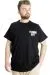 Big Size Mens T-Shirt TRAINING DEPT 23128 Black