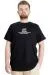 Big Size Mens T-Shirt LOST 23129 Black