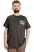 Big Size Mens T-Shirt GAME OVER 23130 Khaki