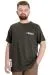 Big Size Mens T-Shirt TELEPATHIC 23132 Khaki