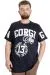Big Size Mens T-Shirt GEORGIA 23136 Navy Blue