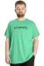 Big Size Mens T-Shirt FUTURISTIC 23142 Green