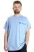 Big Size Mens T-Shirt PHOBIA 23143 Blue