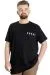 Big Size Mens T-Shirt PHOBIA 23143 Black
