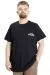 Big Size Mens T-Shirt VINTAGE 23144 Black
