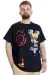Big Size Mens T-Shirt DEW CLOUD 23145 Navy Blue