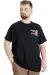 Big Size Mens T-Shirt CULTURE 23146 Black