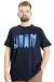 Big Size Mens T-Shirt NORM 23147 Navy Blue