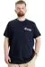 Big Size Mens T-Shirt TRUST 23150 Navy Blue