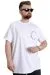 Big Size Mens T-Shirt WHAT IS 23151 White
