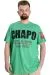 Big Size Mens T-Shirt EL CHAPO 23154 Green