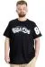 Big Size Mens T-Shirt MATCH DAY 23155 Black