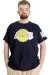 Big Size Mens T-shirt 23156 Navy Blue