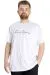Big Size Mens T-Shirt TOUCH 23158 White