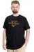 Big Size Mens T-Shirt ACTUALLY 23159 Black