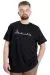 Big Size Mens T-Shirt MUHAMMED ALI 23160 Black