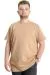 Big Size Mens T-Shirt Crew Neck INTERLOK 23162 Beige
