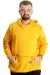 Big Size Mens Sweat Zipper Mıstıka 23166 Hardal