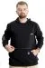 Big Size Mens Sweat Zipper Mıstıka 23166 Black