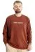 Big Size Mens Sweat Kuplu Creative Director 23167 Cinnamon
