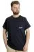 Big Size Mens T-Shirt FUTURE 23200 Navy Blue