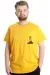 Big Size Mens T-Shirt FINGERMARK 23201 Hardal