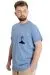 Big Size Mens T-Shirt FINGERMARK 23201 Blue