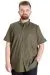 Big Size Mens Shirt Gabardinee23302 Khaki