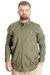 Big Size Mens Shirt Tom Oxford 23303 Khaki