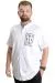 Mens Big Size Gabardinee Shirt INTROVERT 23304 White