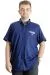 Mens Big Size Gabardinee Shirt LEADER 23305 Indigo