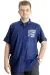 Mens Big Size Gabardinee Shirt ONE CITY 23307 Indigo