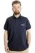 Big Size Mens T-Shirt Polo SUPER 23318 Navy Blue