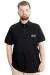 Big Size Mens T-Shirt Polo SUPER 23318 Black
