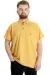 Big Size Mens T-Shirt Polo with pocket Golf WAFFLE 23320 Hardal